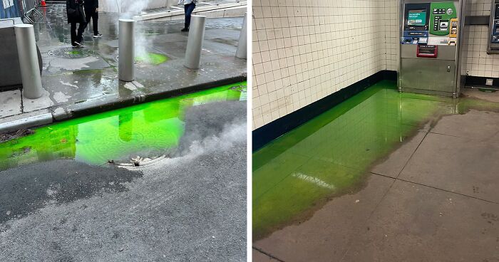 Mysterious Green Slime Oozing From Manhattan’s Sewage Terrifies New Yorkers