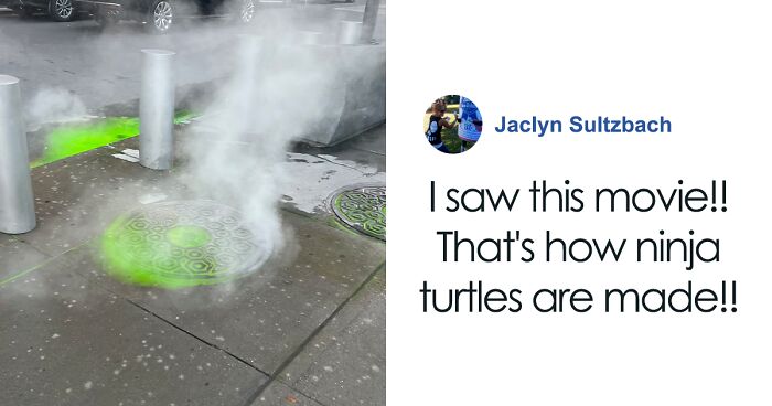 Fluorescent Green Liquid Caught On Tape Oozing From Manhattan Sewers Puzzles New Yorkers