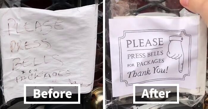 Man With An Eye For Digital Design Spices Up Random Fliers Around NY For Free (6 Examples)