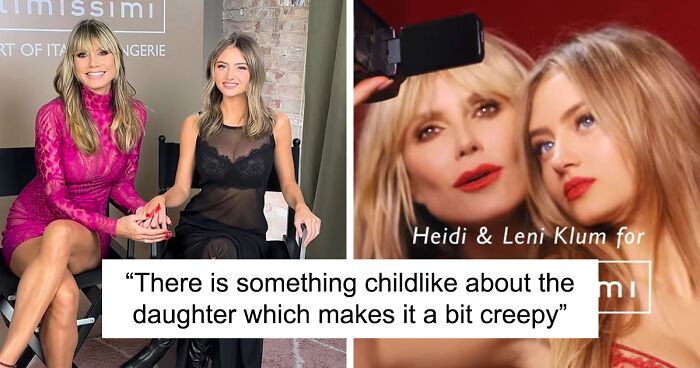 Heidi Klum Gets Slammed For Posing With Daughter Leni, 19, In Sexy Christmas Lingerie Photoshoot