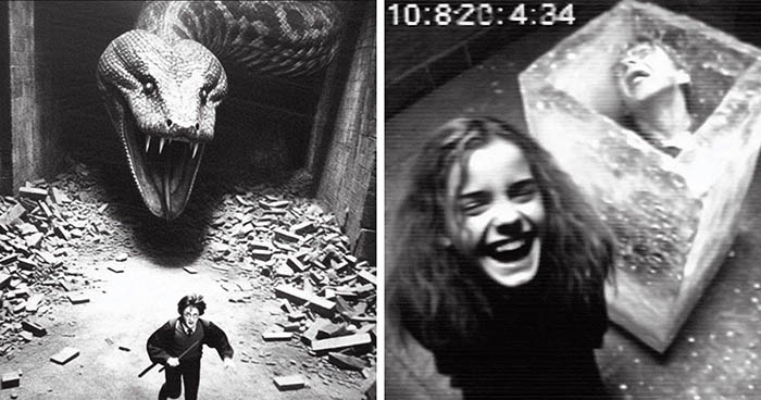 AI Imagined What CCTVs Could Capture At Hogwarts And Here Are 28 Unexpected Pics