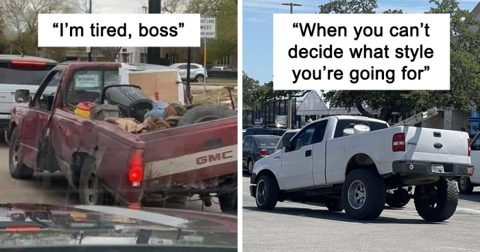 55 Time People Saw Hilariously Awful Cars On The Road And Had To Snap A Pic As Proof