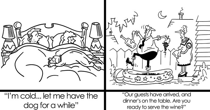 My 20 Humorous One-Panel Cartoons To Make You Laugh