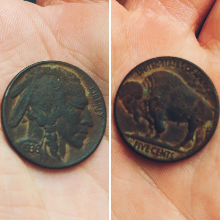 I Found This American Coin Far Away From Its Country, In A Quiet Field While Metal Detecting In Scotland