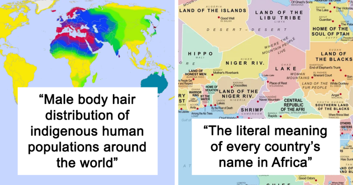 54 Cool Maps That Might Teach You Something New (New Pics)