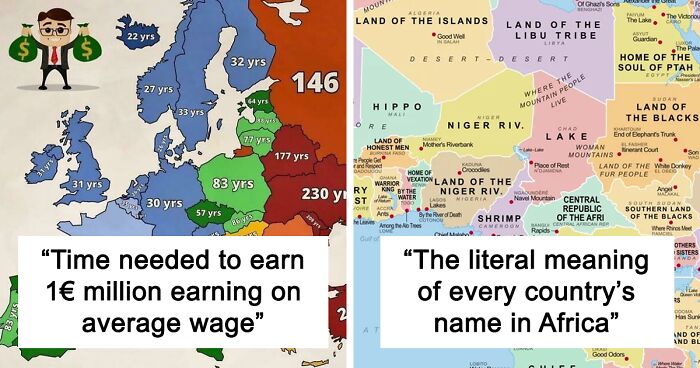 56 Of The Most Interesting Maps Shared By This Online Community (New Pics)