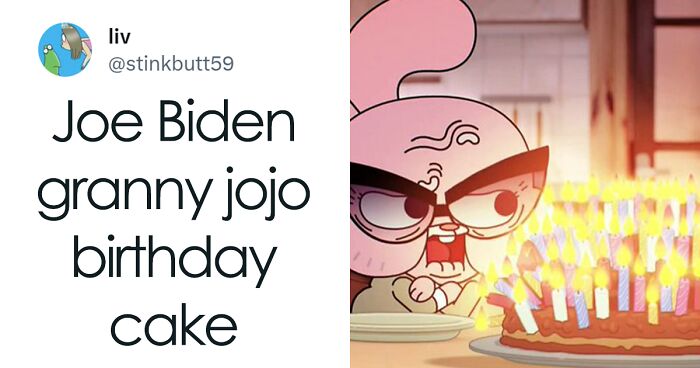 President Joe Biden Just Turned 81 And Meme Makers Loved His Cake (30 Reactions)