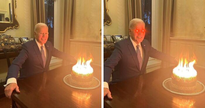 30 Funny Memes About Joe Biden’s Hilarious Flaming 81st Birthday Cake