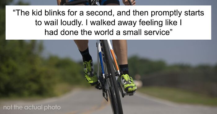 “He Will Never Forget Me”: Man Teaches Kids To Never Throw Rocks At Cyclists