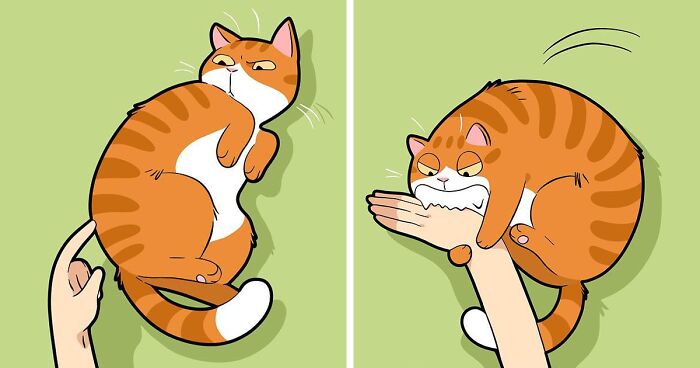 30 Fun Comics By Lingvistov About The Realities Of Living With A Cat (New Pics)