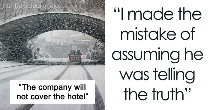 Employee At A Loss On What To Do After Boss Leaves Him Stranded During A Snowstorm