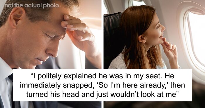 Person Is Left With Much Better Plane Seat After Jerk Refuses To Move