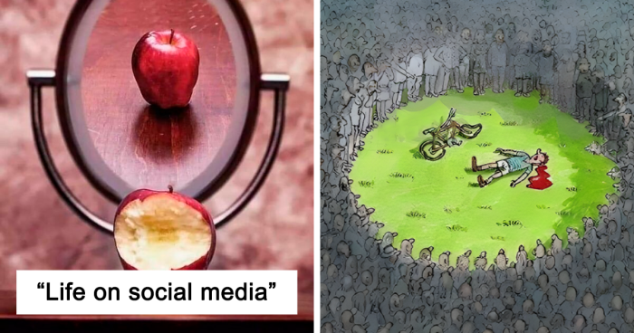 44 Deep And Meaningful Pictures About Our Society