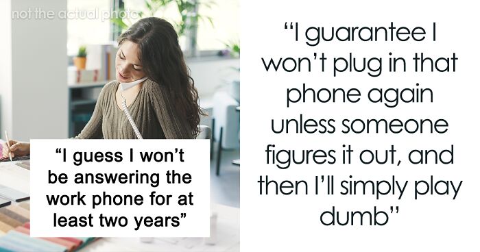 “It’s A Small Anarchy, But I’ll Take It”: Woman Unplugs Her Office Phone As Petty Revenge