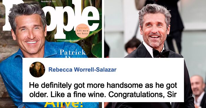 “Aging Like Fine Wine”: The Internet Reacts After Patrick Dempsey Is Named “Sexiest Man Alive”