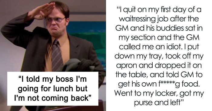 30 People Who Had Enough Of Their Workplace, So They Simply Left And Never Came Back