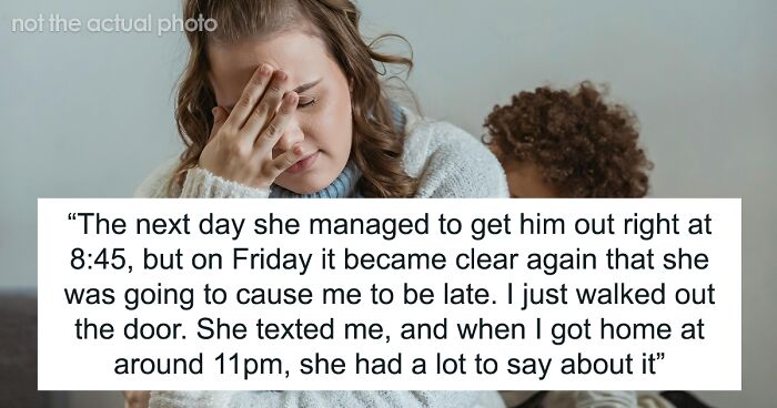 Guy With 2 Jobs Starts Simply Leaving When His Jobless Wife Can’t Get Son Ready In Time For Daycare