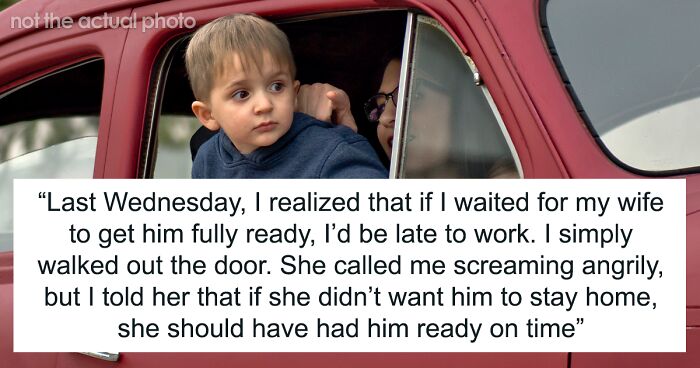 Man Leaves Son At Home Instead Of Taking Him To Daycare Because Wife Didn’t Get Him Ready On Time