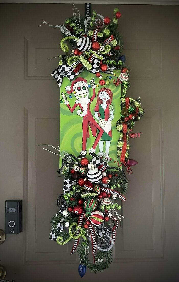 Nightmare Before Christmas Hand Painted Holiday Decorations (14 Pics)