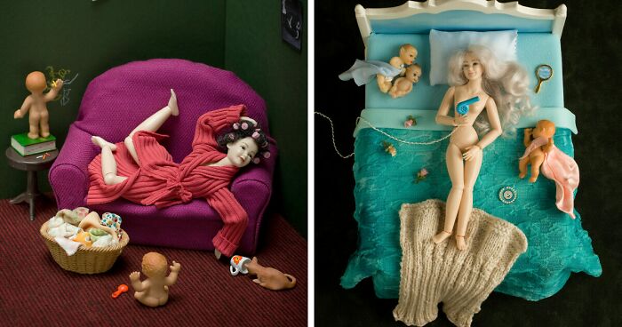 This Artist Is Reinterpreting Past Tales Where Women Reclaim Their Power Through These 12 Staged Miniatures