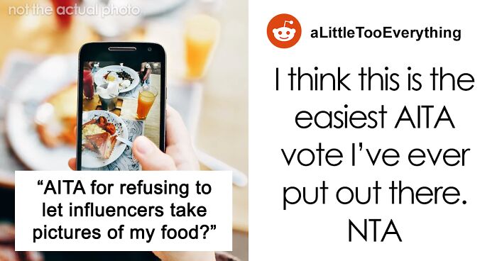 Person Annoyed At These Influencers Who Won't Stop Taking Pics Of Their Food, Puts Foot Down