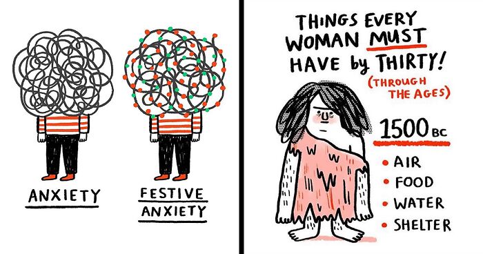 Artist Tries To Make Sense Of Her Mental Illness By Creating These Witty Comics (45 New Pics)