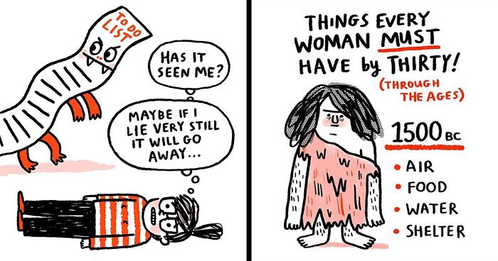 Artist Suffering From Anxiety And Depression Illustrates Her Daily Life In Funny Comics (45 New Pics)