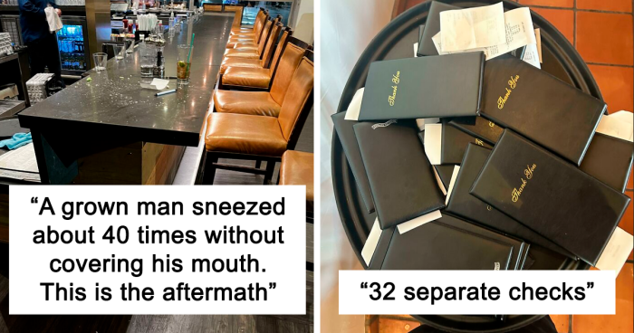 24 Infuriating Pics From Restaurant Workers That Show The Hell They Have To Deal With Daily