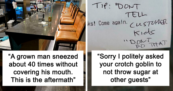 24 Pics From Restaurant Workers Who Are So Done With Entitled Customers And Bosses