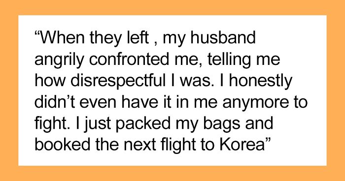 Husband Keeps Standing Up For His Disrespectful Family, Wife Just Packs Her Things And Leaves