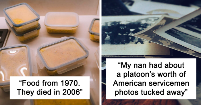 66 Times People Found Things They Shouldn’t Have While Clearing Dead People’s Things