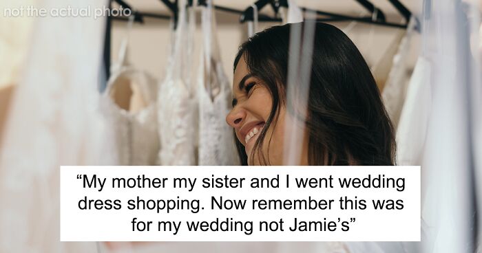 Woman So Jealous Of Sister's Wedding Dress She Tries To Cut It Up, Gets Discovered