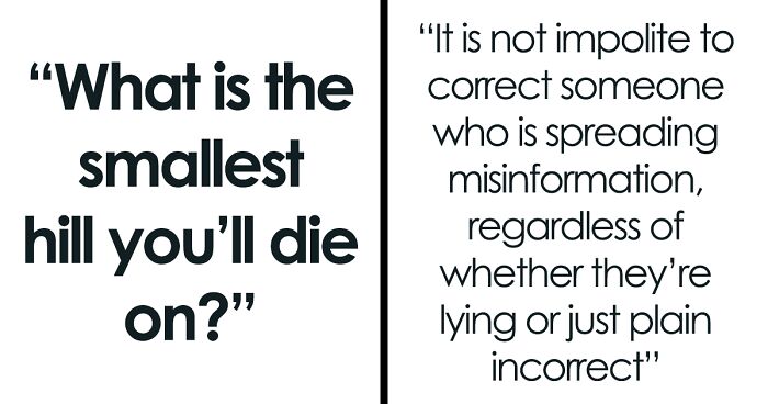 “What Is The Smallest Hill You’ll Die On?” (41 Answers)