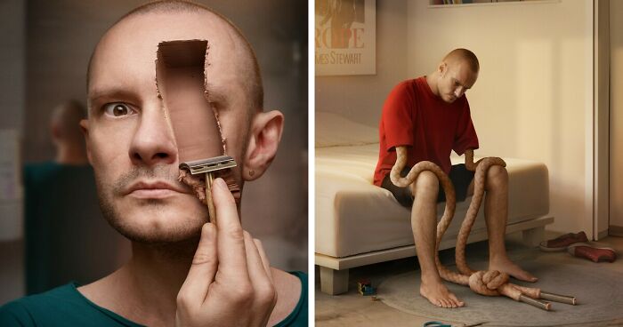 This Artist Uses His Photoshop Skills To Place Himself Into Surreal Worlds (26 New Pics)