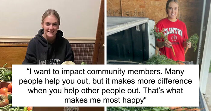 Teen Noticed Local Charities Don’t Have Fresh Produce, Grows Over 7000 Pounds Of It