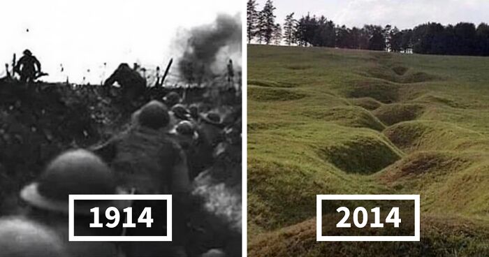 ‘Then And Now’: 80 Images Showing The Transformation Of Places, People, And Things Over Time