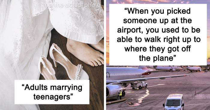 42 Folks Online Share Things That Used To Be Normal, But Are Totally Illegal Now