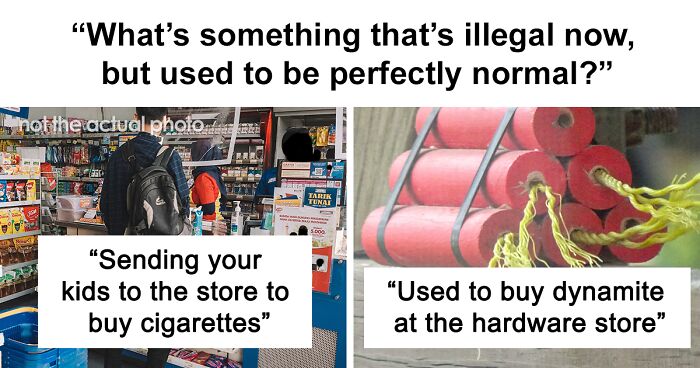 42 Things You Couldn’t Get Away With Today, But Were Once Legal, As Pointed Out Online