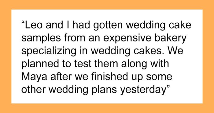 Woman Eats Couple’s Wedding Cake Samples, Complains About Taste To Avoid Replacing Them, Gets Booted