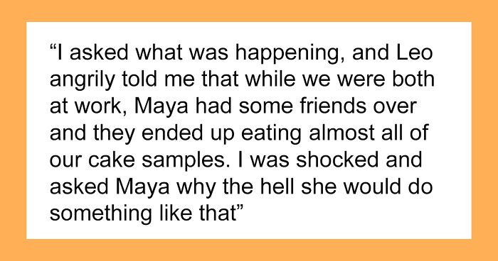 Couple Takes In Relative Down On Her Luck, Promptly Kicks Her Out For Eating All Their Wedding Cake Samples