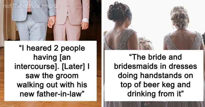 56 Wedding Moments That Made People Say “You Gotta Be Kidding Me”