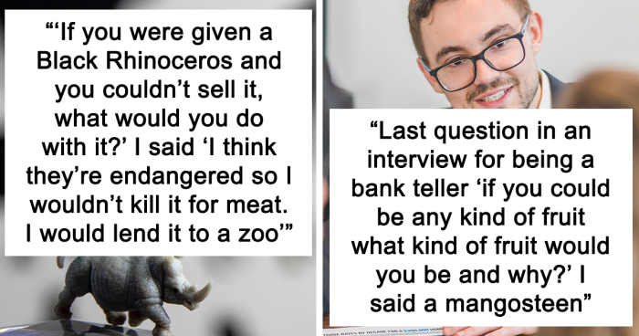 “It Got Awkward”: People Discuss Getting Out Of The Weirdest Job Interview Questions