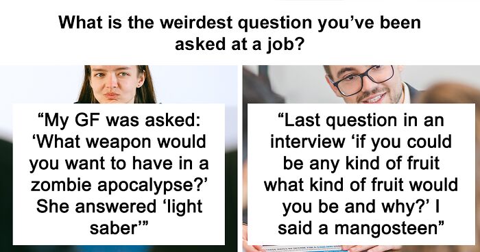 “You Can’t Ask That During An Interview”: 53 Netizens Cover The Weirdest Job Interview Questions