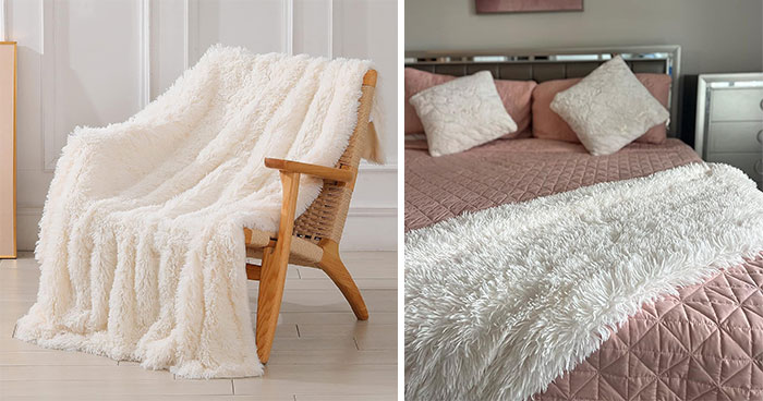 Extra Soft Faux Fur Blanket: A winter essential that blends style, comfort, and easy care - transforming your home into a cozy sanctuary during the chilly season.