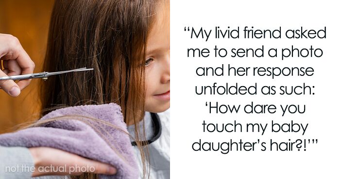 Woman Reacts To “Livid” Friend Fuming After Cutting Her Daughter’s Hair Without Her Permission