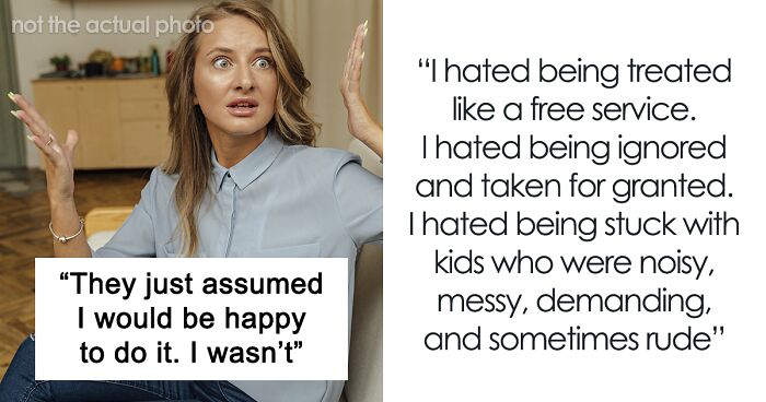 Woman Is Sick And Tired Of Parents Dumping Their Kids On Her At Family Events