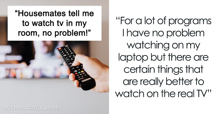 Roommates Take Over Woman’s TV As A ‘Thank You’ For Sharing With Them, She Maliciously Complies