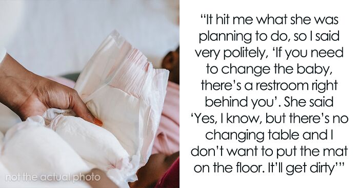 Woman Asks Mom To Change Baby's Diaper Somewhere Other Than Restaurant Table, Gets Yelled At