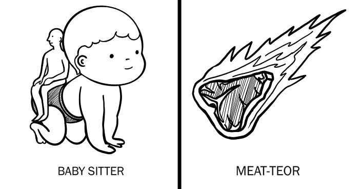 35 Funny Doodles By Nadia Tolstoy That Might Change The Way You Look At Some Words (New Pics)