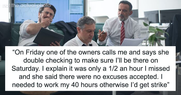 Person Maliciously Complies With A Stupid Work Policy By Coming To Work For Only 30 Minutes